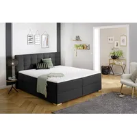 Home Affaire Boxbett HOME AFFAIRE "Olivet mit Bettkasten", grau