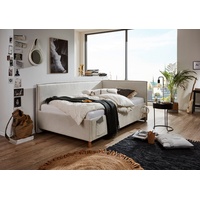 Meise Möbel meise.möbel Polsterbett Fun mit Lattenrost Stoff Beige
