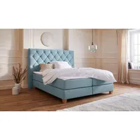 Home Affaire Boxspringbett HOME AFFAIRE "Harmones hoch", grün (mint),