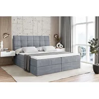 Altdecor Boxbett, Grau Samt