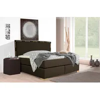 Home Affaire Boxspringbett HOME AFFAIRE "»Marlou«", grün, B:141cm L:208cm,