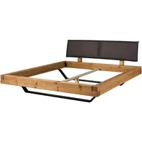 MASSIVMOEBEL24.DE Bett Fichte 200x200 natur gebeizt / geölt FICHTELBERG