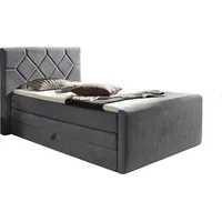 PLACES OF STYLE Boxspringbett »Atlanta«, inklusive Topper und Bettkasten