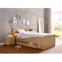 Priess »Husum Schlafzimmer Jugendzimmer Rahmenbett«, mit Komforthöhe verschiedene Ausführungen