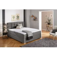 Home Affaire Boxbett HOME AFFAIRE "Olivet mit Bettkasten", grau,
