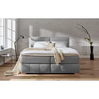 Home Affaire Boxspringbett HOME AFFAIRE "Wehma", grau, B:190cm L:213cm,