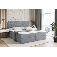 Altdecor Boxbett, Grau, Holzwerkstoff, Höhe ca. 21 cm 200x200