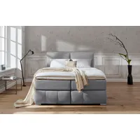 Home Affaire Boxspringbett HOME AFFAIRE "Wehma", grau, B:170cm L:213cm,