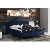 Kaiser Möbel Boxspringbett mit bettkasten Matratze + topper BELLA