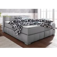Home Affaire Boxspringbett HOME AFFAIRE "Chelles", grau, B:187cm L:225cm,