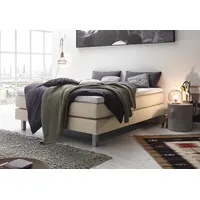 Hasena Boxspringbett »Basio«, beige