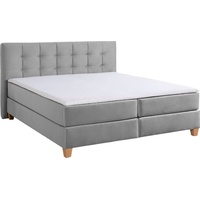Home Affaire Boxspringbett HOME AFFAIRE "Moulay", grau, B:174cm L:231cm,
