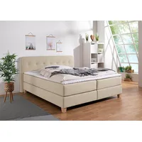 Home Affaire Boxspringbett HOME AFFAIRE "Fargo", beige, B:173cm L:227cm,
