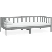 VidaXL Tagesbett Grau Massivholz Kiefer 90x200 cm
