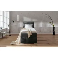 Home Affaire Boxspringbett HOME AFFAIRE "Wehma", grau (anthrazit), B:110cm