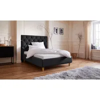 Home Affaire Polsterbett HOME AFFAIRE "Sunley 140", grau (anthrazit),