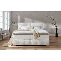 Home Affaire Boxspringbett HOME AFFAIRE "Wehma", beige (natur), B:190cm