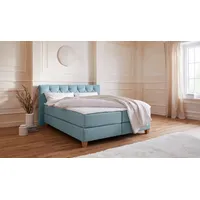 Home Affaire Boxspringbett HOME AFFAIRE "Harmones", grün (mint), B:183cm