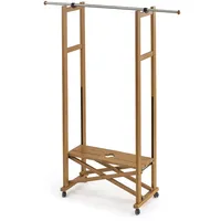 Arredamenti Italia Garderobe ELIOS, Holz - Klappbar - Ausziehbar