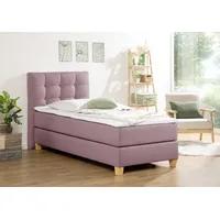 Home Affaire Boxspringbett HOME AFFAIRE "Moulay", lila (flieder), B:104cm