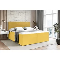 Altdecor Boxbett PRESTON (Multipocket-Matratze H4. H3 Matratze Bonellfederung. Topper.
