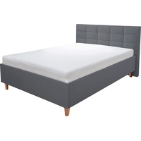 Alina Polsterbett ALINA "Ricardo", grau (grau tls 39), B:196cm