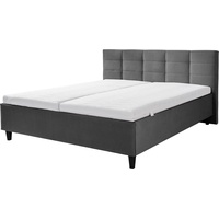 Alina Polsterbett ALINA "Ricardo", grau (anthrazit xbo 9), B:176cm