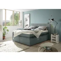 Lomadox Boxspringbett 180x200 cm mit Bettkasten TEREZIN-09 Hotelbett in
