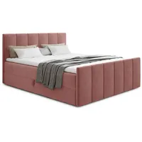 Sofnet Boxspringbett Star Lux mit Fußteil, 2 Bettkästen und