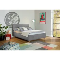Alina Polsterbett ALINA "Hakon", grau (grau gfs 79), B:201cm