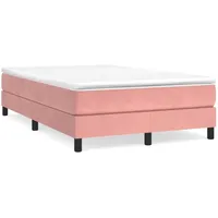 VidaXL Boxspringbett Rosa 120x200 cm Samt1388264