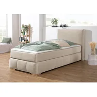Home Affaire Boxspringbett HOME AFFAIRE "Wehma", beige, B:110cm L:213cm,