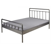 Hti-Living Doppelbett Metallgestell im Steampunk Style