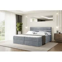 Altdecor Boxbett, Grau, Holzwerkstoff, Höhe ca. 20 cm 200x200