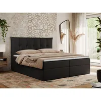 MKS Meble Boxspringbett 160x200 mit Bettkasten und Matratze H3,