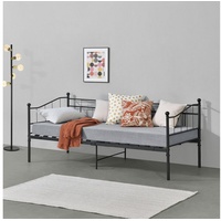 [en.casa] Arjeplog 90x200 cm bis 150 kg Schwarz