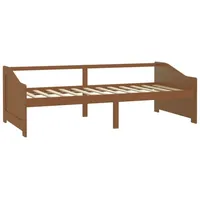VidaXL Tagesbett 3-Sitzer Honigbraun Massivholz Kiefer 90x200 cm