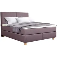 Home Affaire Boxspringbett HOME AFFAIRE "Nele", rosa (altrosa), B:141cm