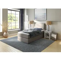 Home Affaire Boxspringbett HOME AFFAIRE "Lysann", grau (hellgrau), B:107cm