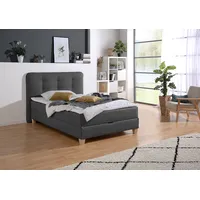 Home Affaire Boxbett HOME AFFAIRE, grau (anthrazit), B:138cm L:210cm,