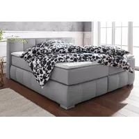 Home Affaire Boxspringbett HOME AFFAIRE "Chelles", grau, B:187cm L:225cm,