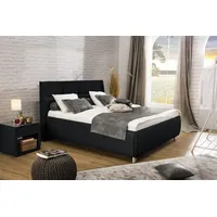 Alina Polsterbett ALINA "Nadina", blau (schwarzblau gdu 10), B:158cm