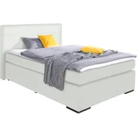 Alina Boxspringbett ALINA "Nikki", weiß (weiß tls 00), B:133cm