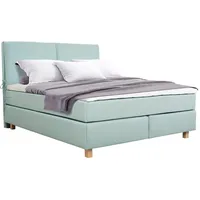 Home Affaire Boxspringbett HOME AFFAIRE "Nele", grün (mint), B:181cm