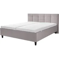 Alina Polsterbett ALINA "Ricardo", grau (mittelgrau xbo 19), B:156cm