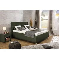 Alina Polsterbett ALINA "Nadina", grün (olivgrün gdu 3), B:158cm