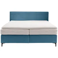 Alina Boxspringbett ALINA "Pico", blau (azurblau gct 46), B:172cm