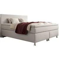 Inter IHG Boxspringbett Gent 180x200cm Silbergrau BEZ-176626