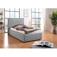 MAINTAL Polsterbett MAINTAL, grau, B:126cm H:108cm L:212cm, Betten, Polsterbett,