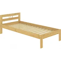 Erst-Holz Kinderbett Futonbett Kiefer 90x190 Einzelbett mit Lattenrost 60.64-09-190